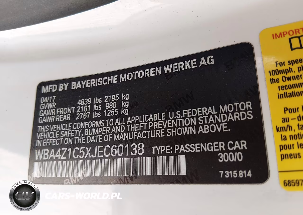 2018 BMW 430I VIN:WBA4Z1C5XJEC60138 - 9