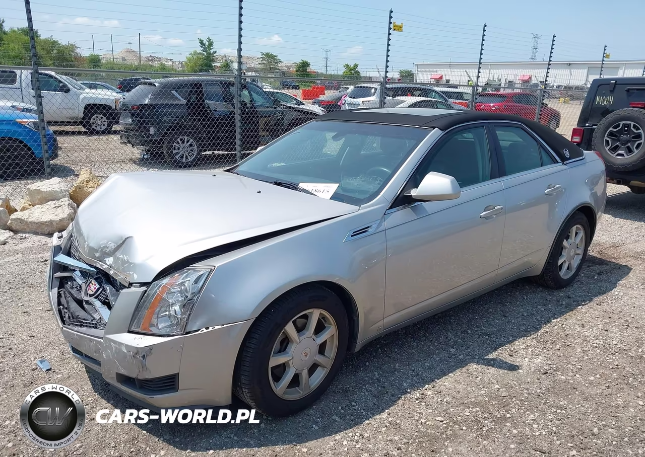 2008 Cadillac Cts Awd W-1Sa VIN:1G6DG577X80191924 - 2
