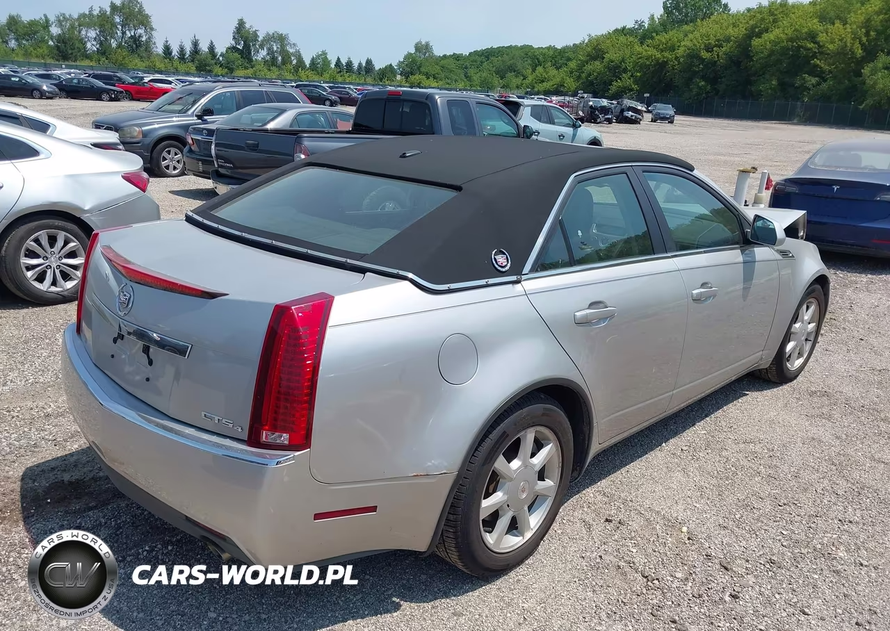 2008 Cadillac Cts Awd W-1Sa VIN:1G6DG577X80191924 - 4