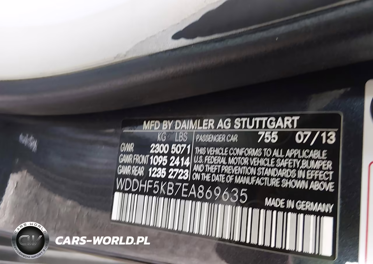 2014 Mercedes-Benz E 350 VIN:WDDHF5KB7EA869635 - 9