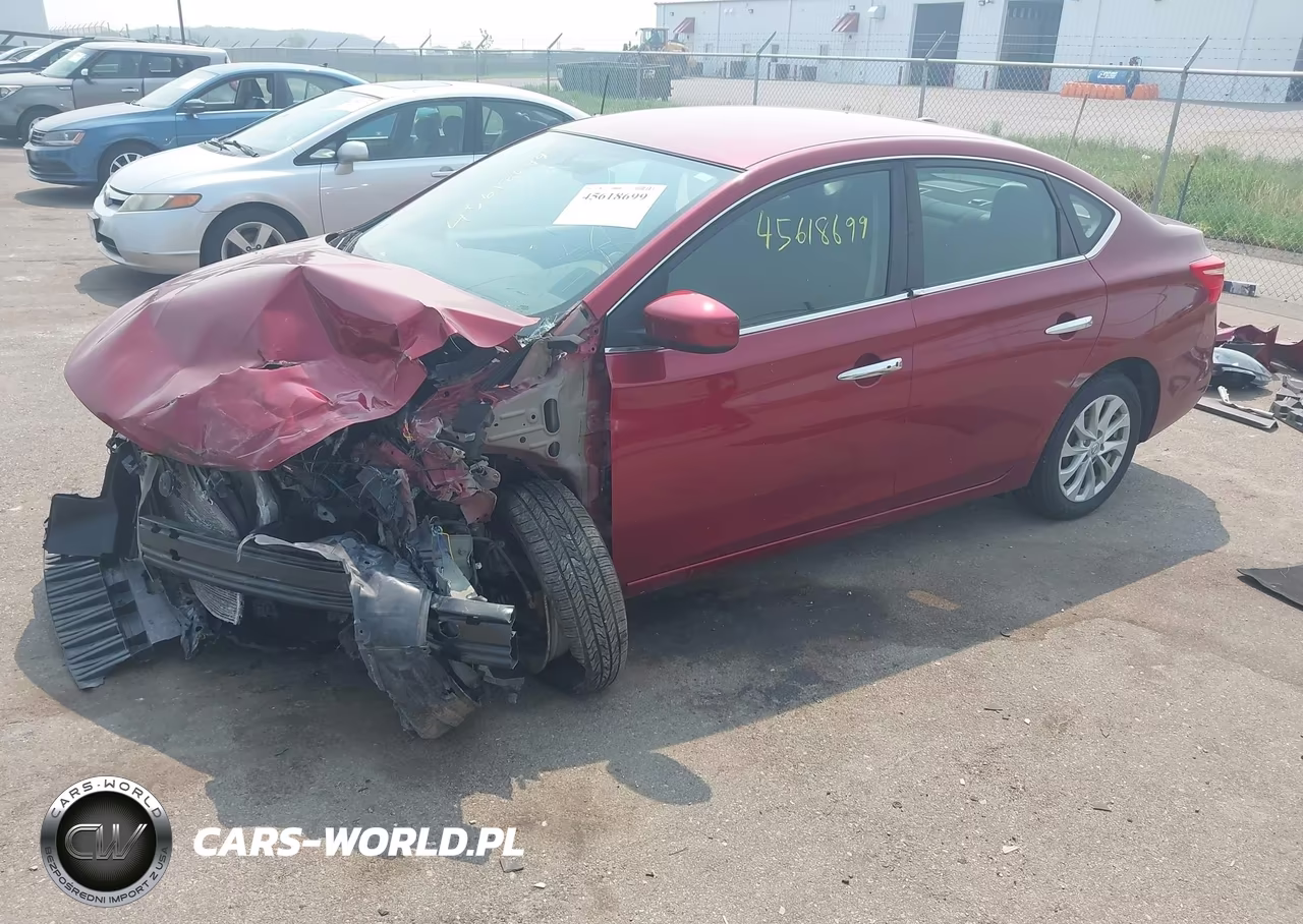 2019 Nissan Sentra Sv VIN:3N1AB7AP2KY362006 - 2