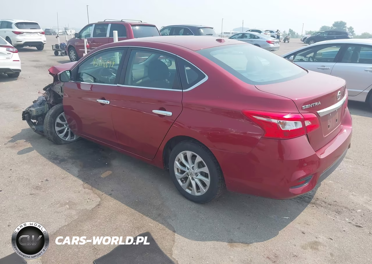 2019 Nissan Sentra Sv VIN:3N1AB7AP2KY362006 - 3