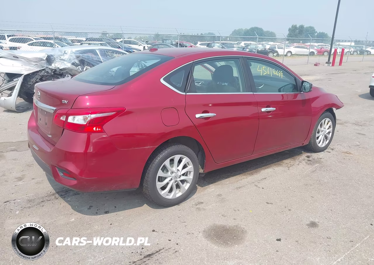 2019 Nissan Sentra Sv VIN:3N1AB7AP2KY362006 - 4