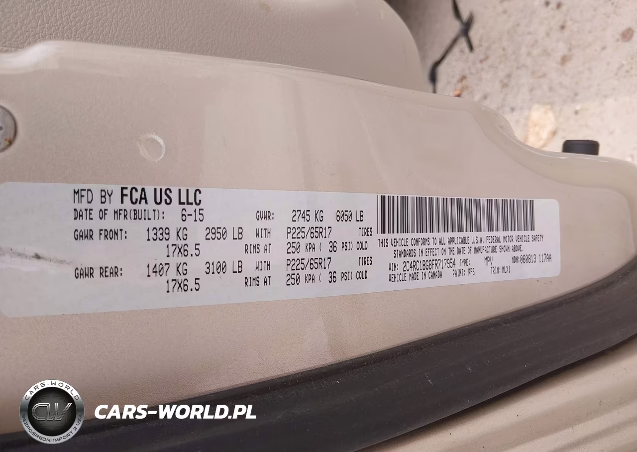 2015 Chrysler Town & Country Touring VIN:2C4RC1BG8FR717954 - 9
