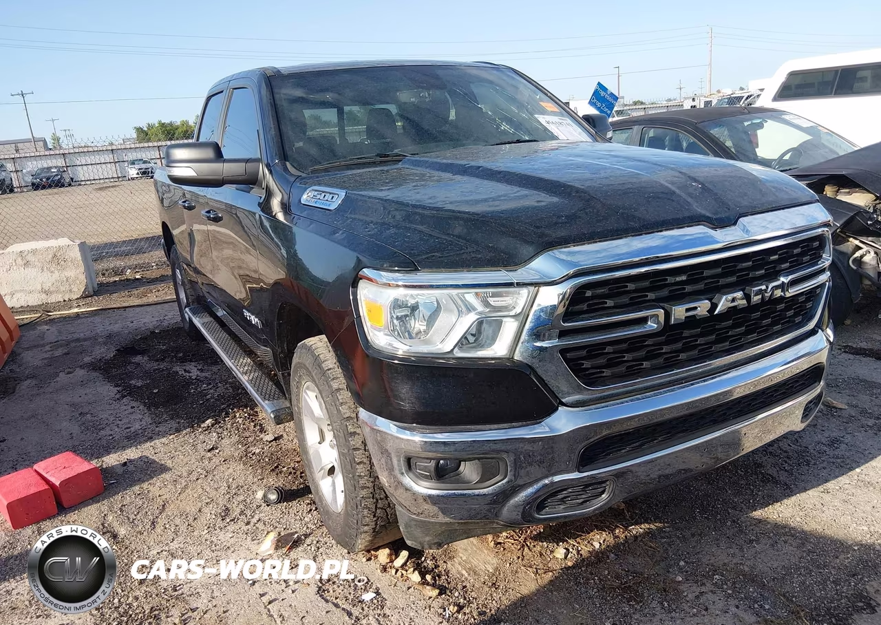2022 Ram 1500 Big Horn 4X4 6'4 Box VIN:1C6SRFBT7NN480631 - 1