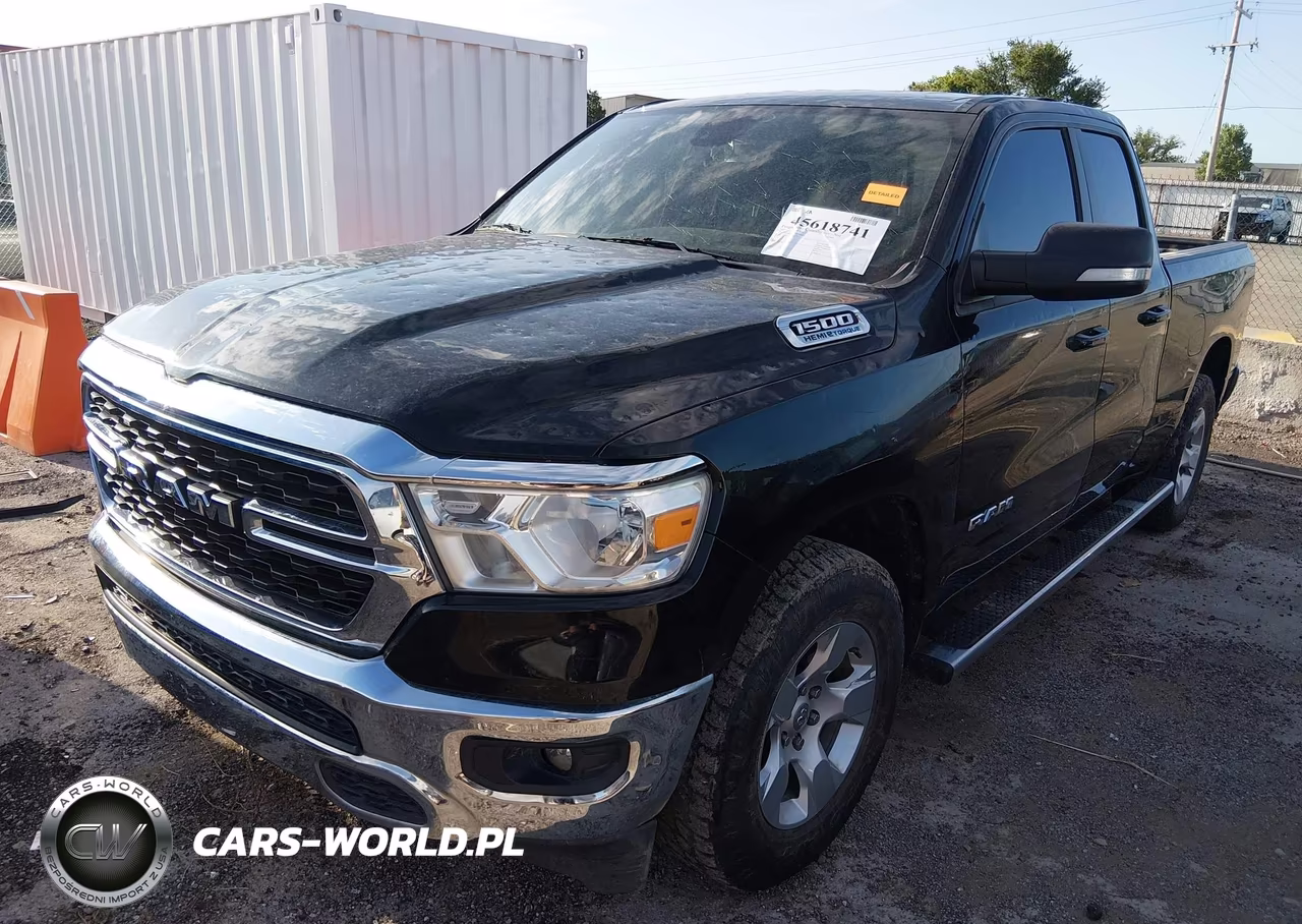 2022 Ram 1500 Big Horn 4X4 6'4 Box VIN:1C6SRFBT7NN480631 - 2