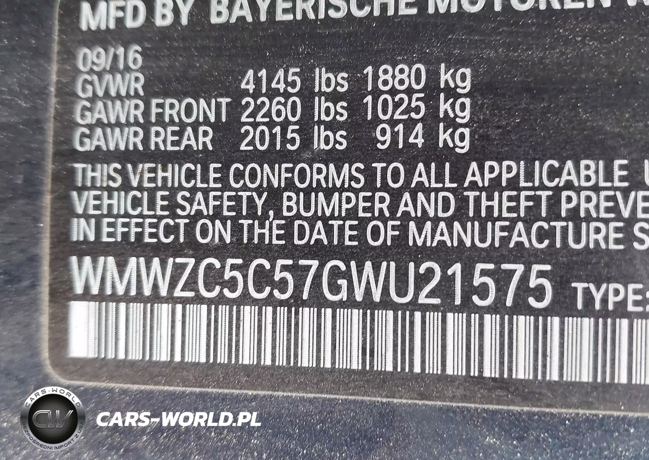 2016 Mini Countryman Cooper S VIN:WMWZC5C57GWU21575 - 9