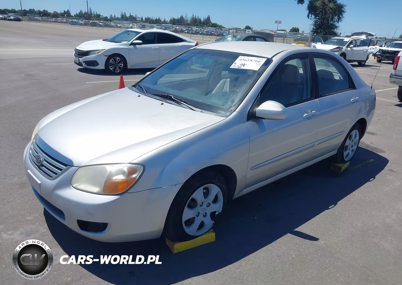 2008 Kia Spectra Ex VIN:KNAFE122485526000 - 2