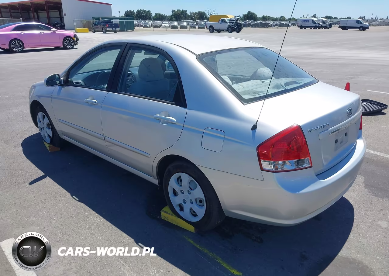2008 Kia Spectra Ex VIN:KNAFE122485526000 - 3