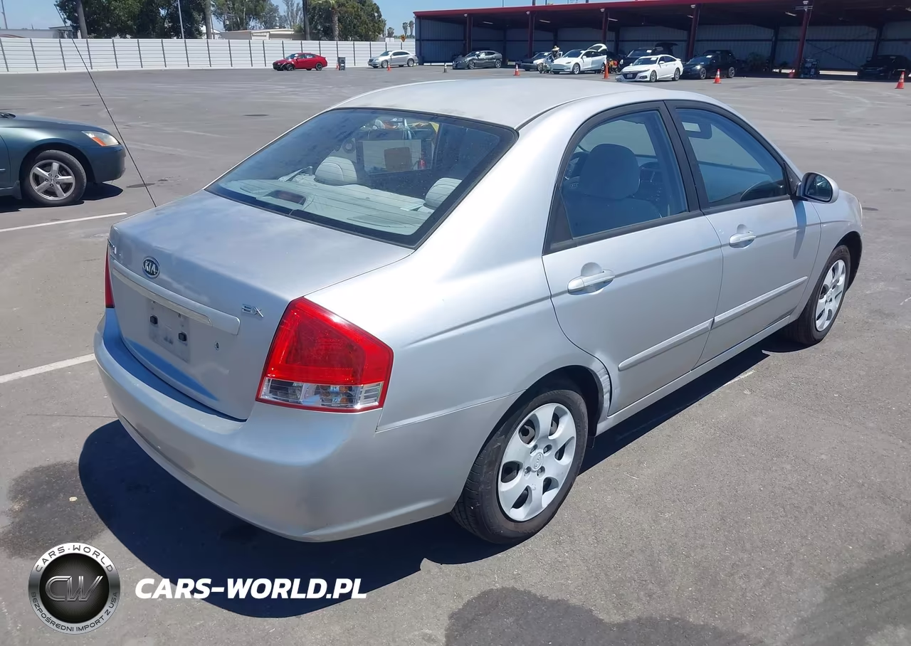 2008 Kia Spectra Ex VIN:KNAFE122485526000 - 4