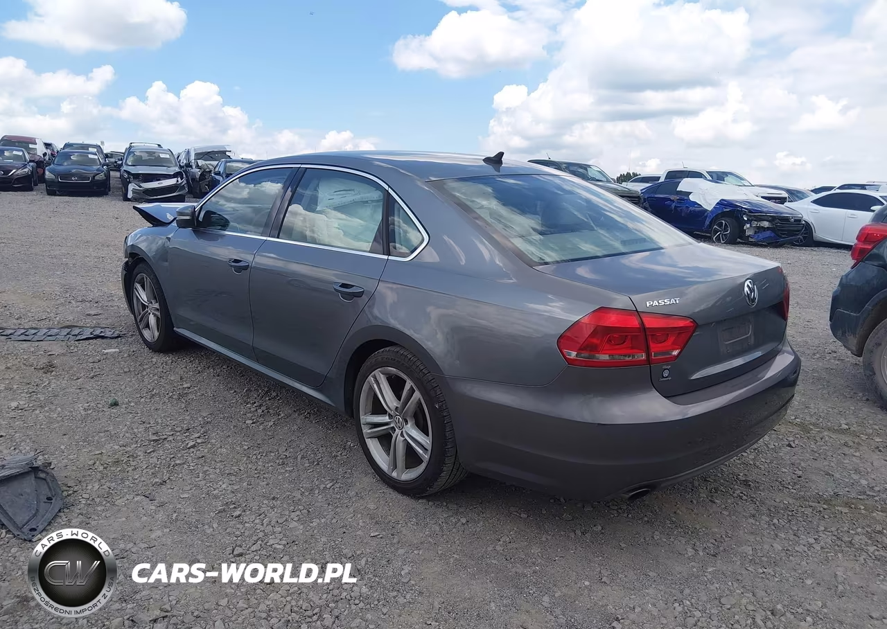 2014 Volkswagen Passat 1.8T Se VIN:1VWBS7A30EC115804 - 3