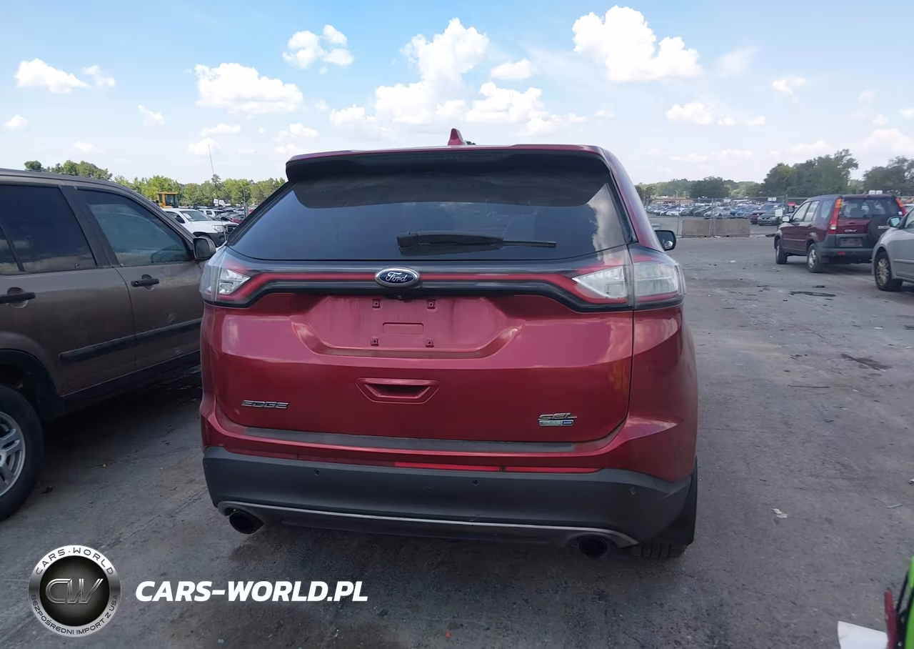 2017 Ford Edge Sel VIN:2FMPK4J93HBB26274 - 16