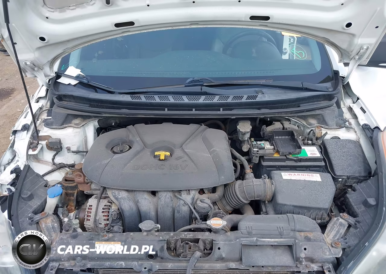2012 Hyundai Elantra Limited VIN:5NPDH4AE5CH107046 - 10
