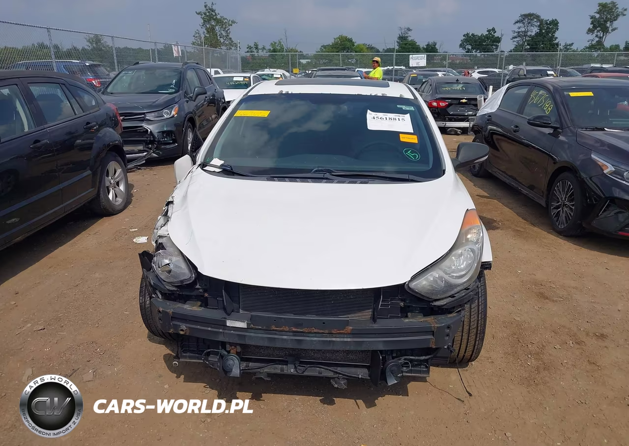 2012 Hyundai Elantra Limited VIN:5NPDH4AE5CH107046 - 12