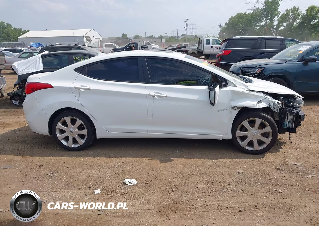 2012 Hyundai Elantra Limited VIN:5NPDH4AE5CH107046 - 13