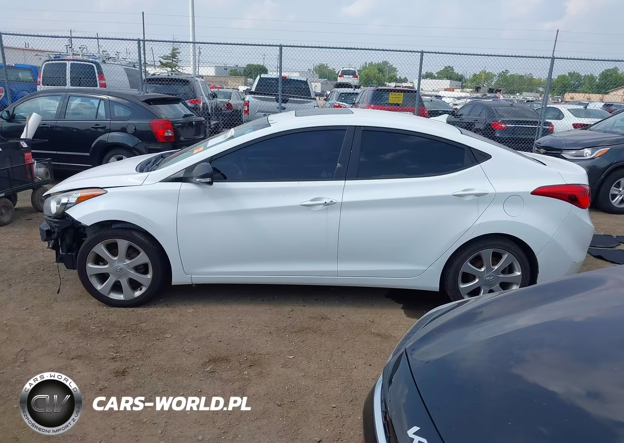 2012 Hyundai Elantra Limited VIN:5NPDH4AE5CH107046 - 14