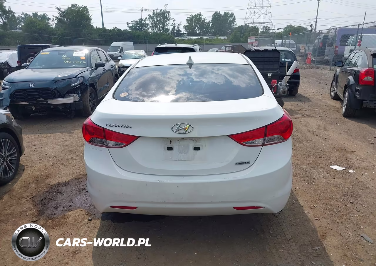 2012 Hyundai Elantra Limited VIN:5NPDH4AE5CH107046 - 16