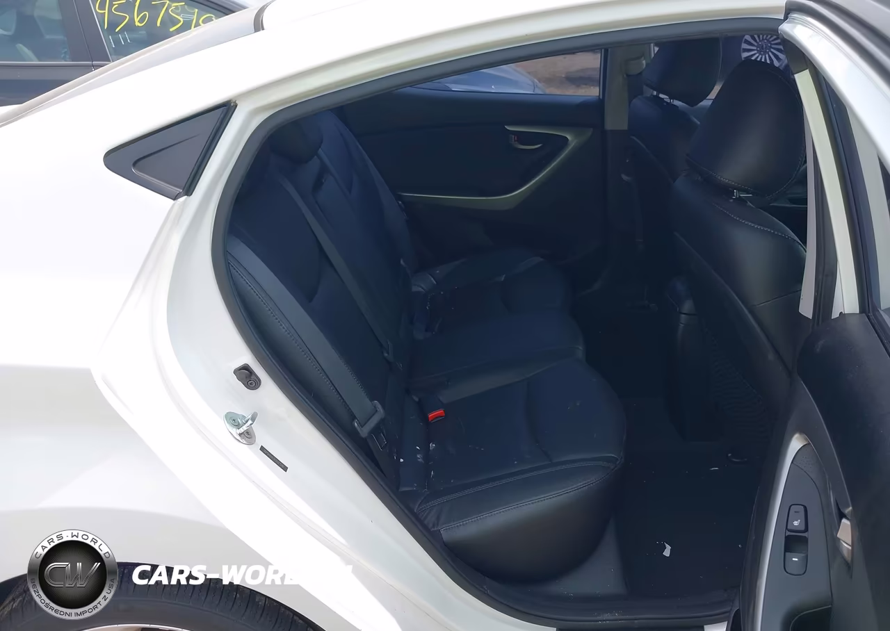 2012 Hyundai Elantra Limited VIN:5NPDH4AE5CH107046 - 8