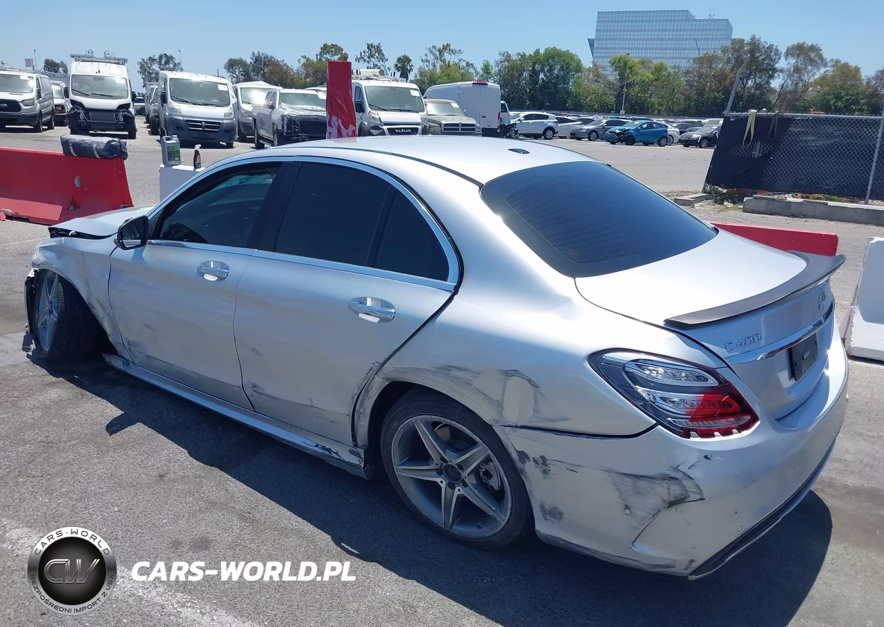 2015 Mercedes-Benz C 400 4Matic VIN:55SWF6GB4FU040187 - 3