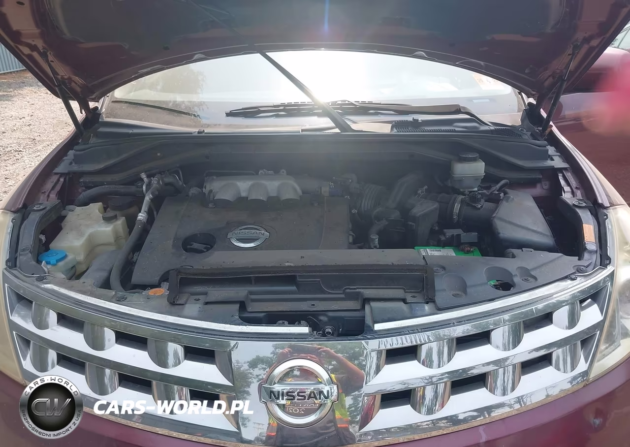 2005 Nissan Murano Sl VIN:JN8AZ08W05W443423 - 10
