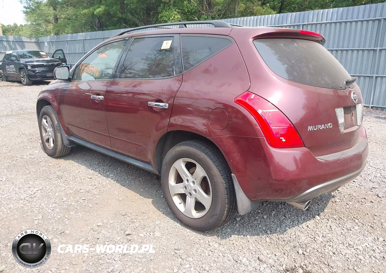 2005 Nissan Murano Sl VIN:JN8AZ08W05W443423 - 3
