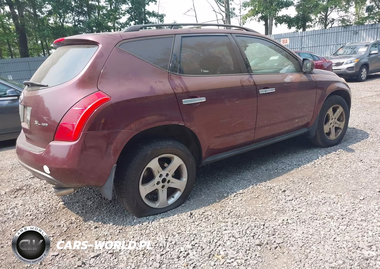 2005 Nissan Murano Sl VIN:JN8AZ08W05W443423 - 4