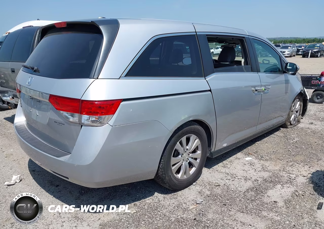 2015 Honda Odyssey Ex-L VIN:5FNRL5H63FB056335 - 4