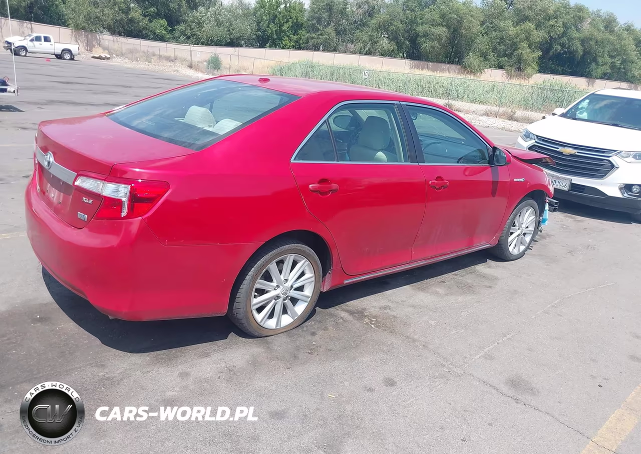 2012 Toyota Camry Hybrid Xle VIN:4T1BD1FK9CU061349 - 4