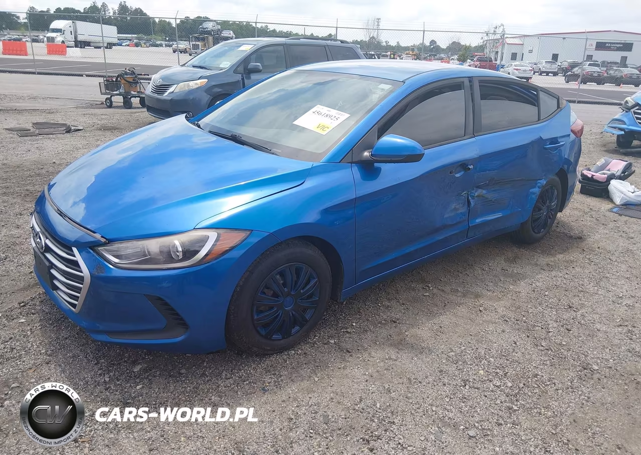 2017 Hyundai Elantra Se VIN:5NPD74LF4HH210927 - 2