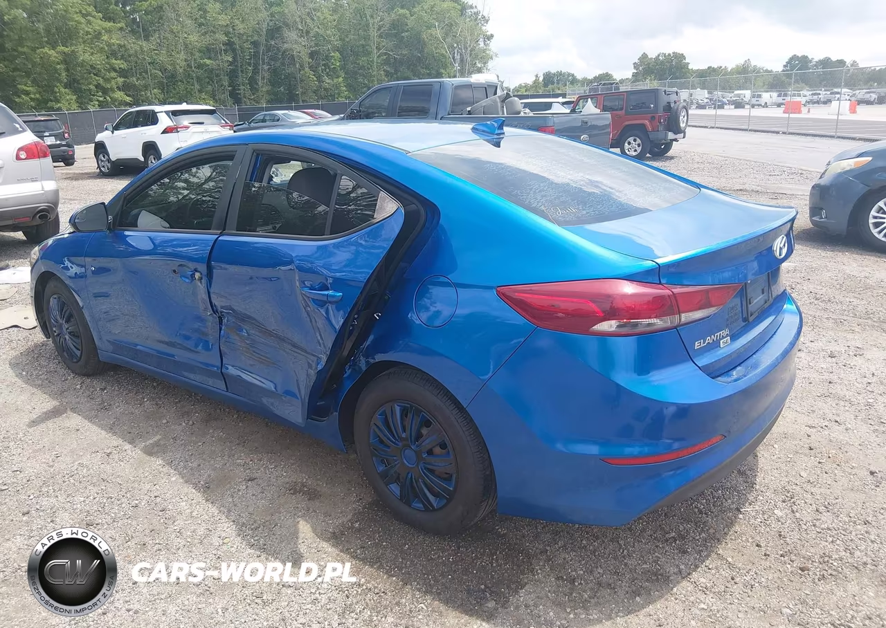 2017 Hyundai Elantra Se VIN:5NPD74LF4HH210927 - 3