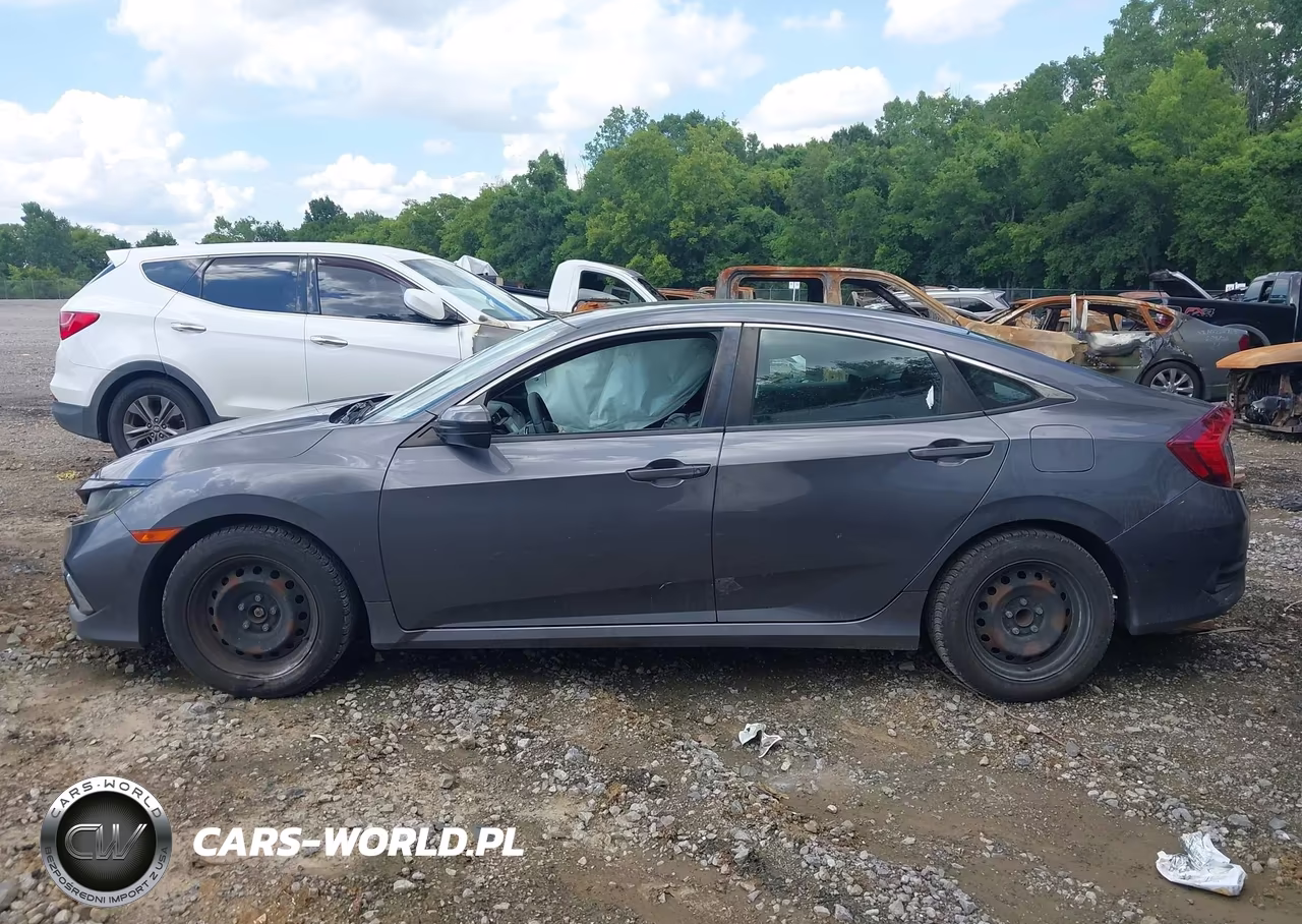 2019 Honda Civic Lx VIN:2HGFC2F64KH528648 - 14