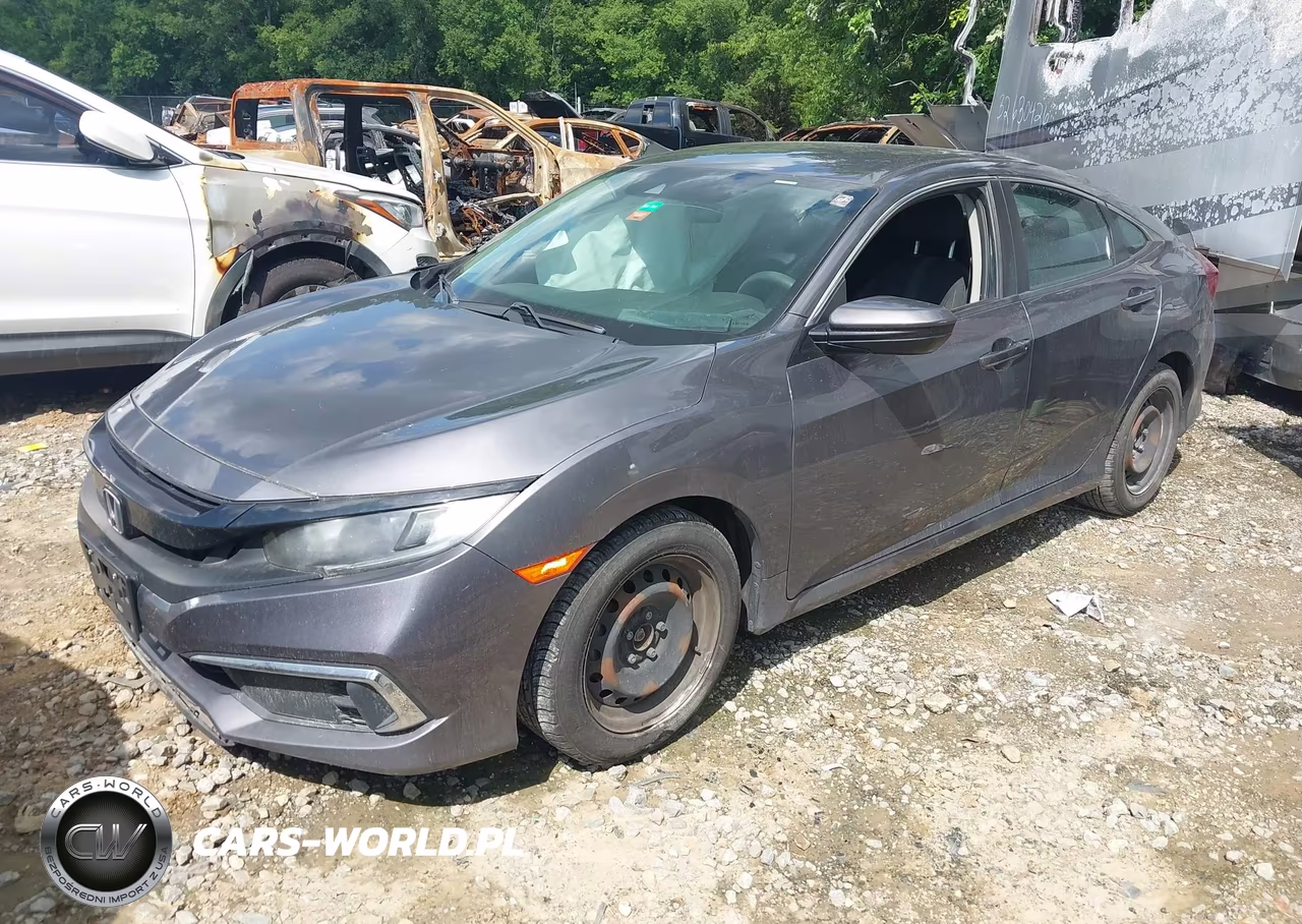 2019 Honda Civic Lx VIN:2HGFC2F64KH528648 - 2