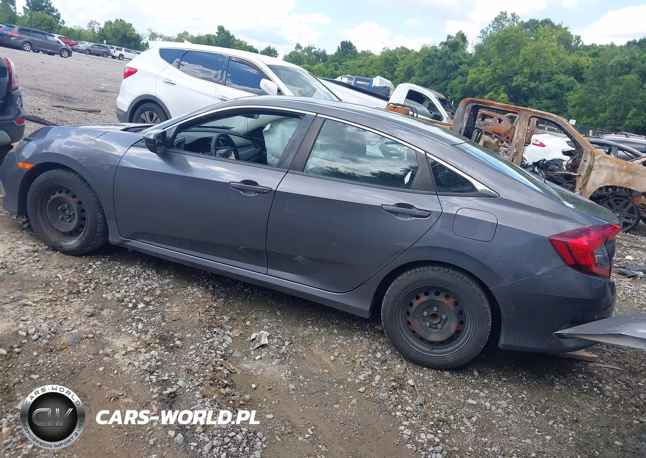 2019 Honda Civic Lx VIN:2HGFC2F64KH528648 - 3