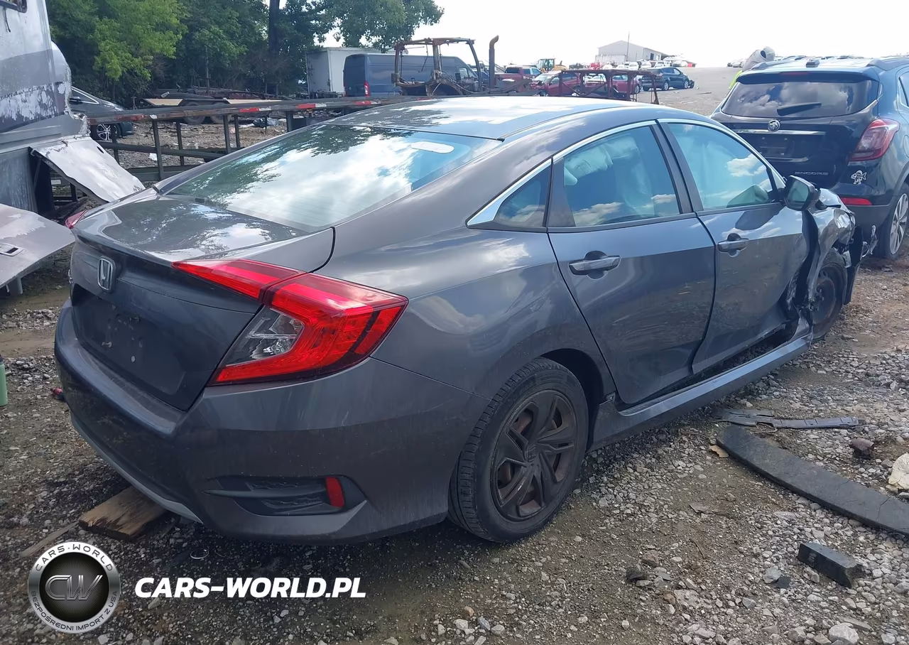 2019 Honda Civic Lx VIN:2HGFC2F64KH528648 - 4