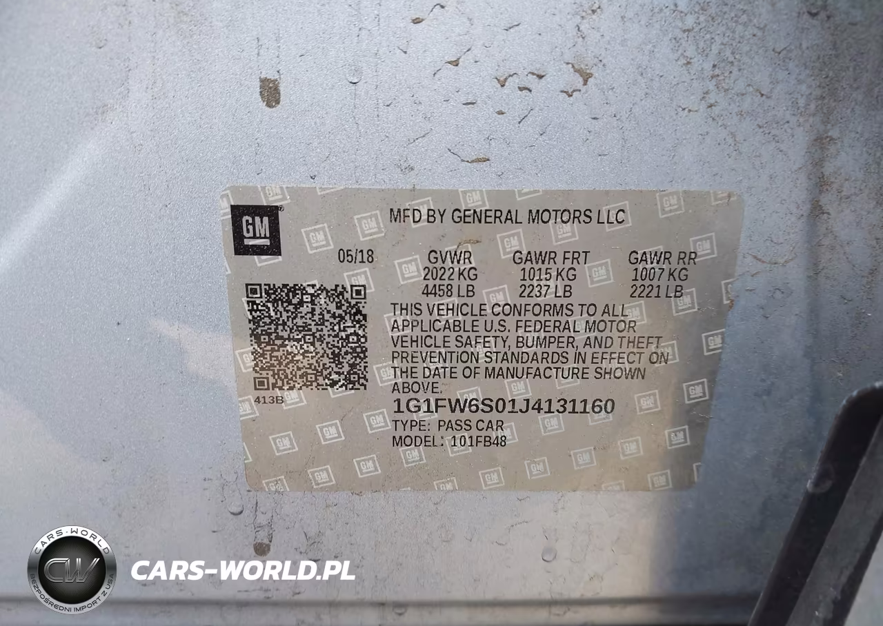 2018 Chevrolet Bolt Ev Lt VIN:1G1FW6S01J4131160 - 9