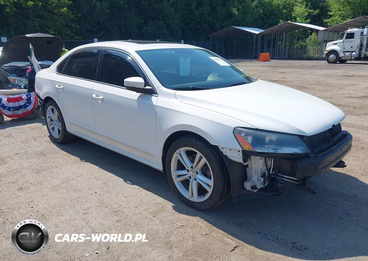 2013 Volkswagen Passat 2.0L Tdi Sel Premium