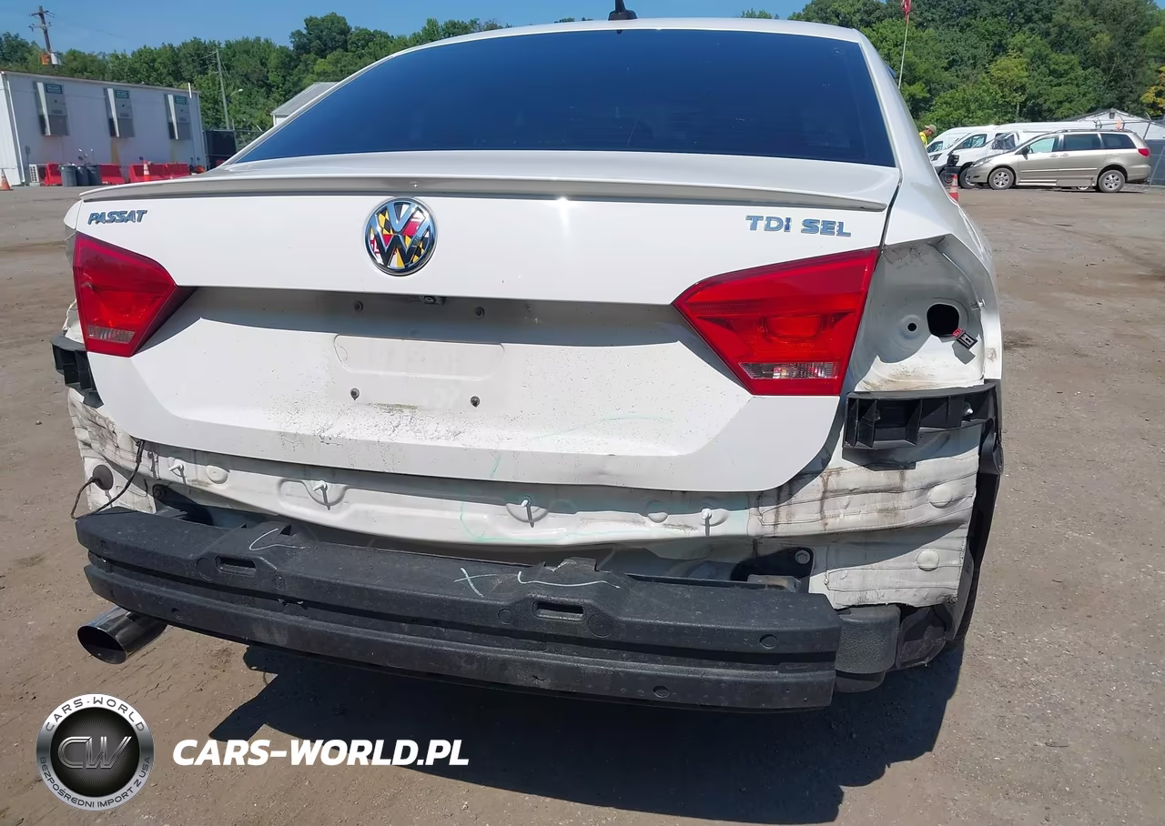2013 Volkswagen Passat 2.0L Tdi Sel Premium VIN:1VWCN7A30DC138445 - 15