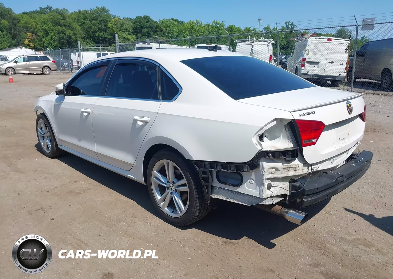 2013 Volkswagen Passat 2.0L Tdi Sel Premium VIN:1VWCN7A30DC138445 - 3
