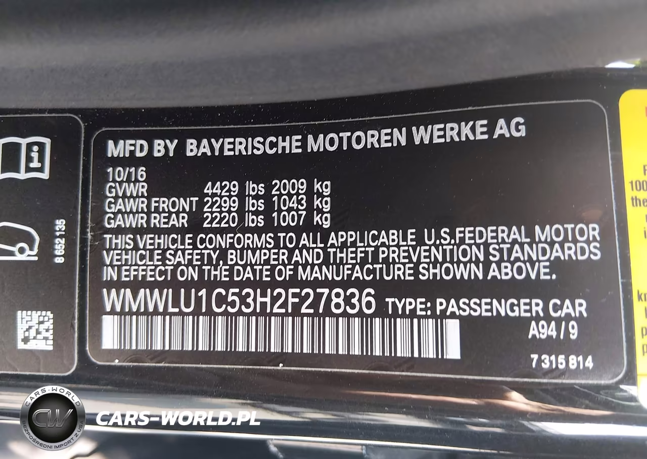 2017 Mini Clubman Cooper VIN:WMWLU1C53H2F27836 - 9