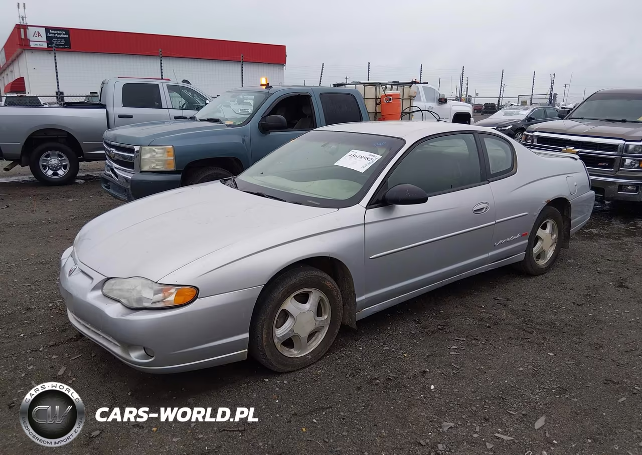 2000 Chevrolet Monte Carlo Ss VIN:2G1WX12K8Y9174032 - 2