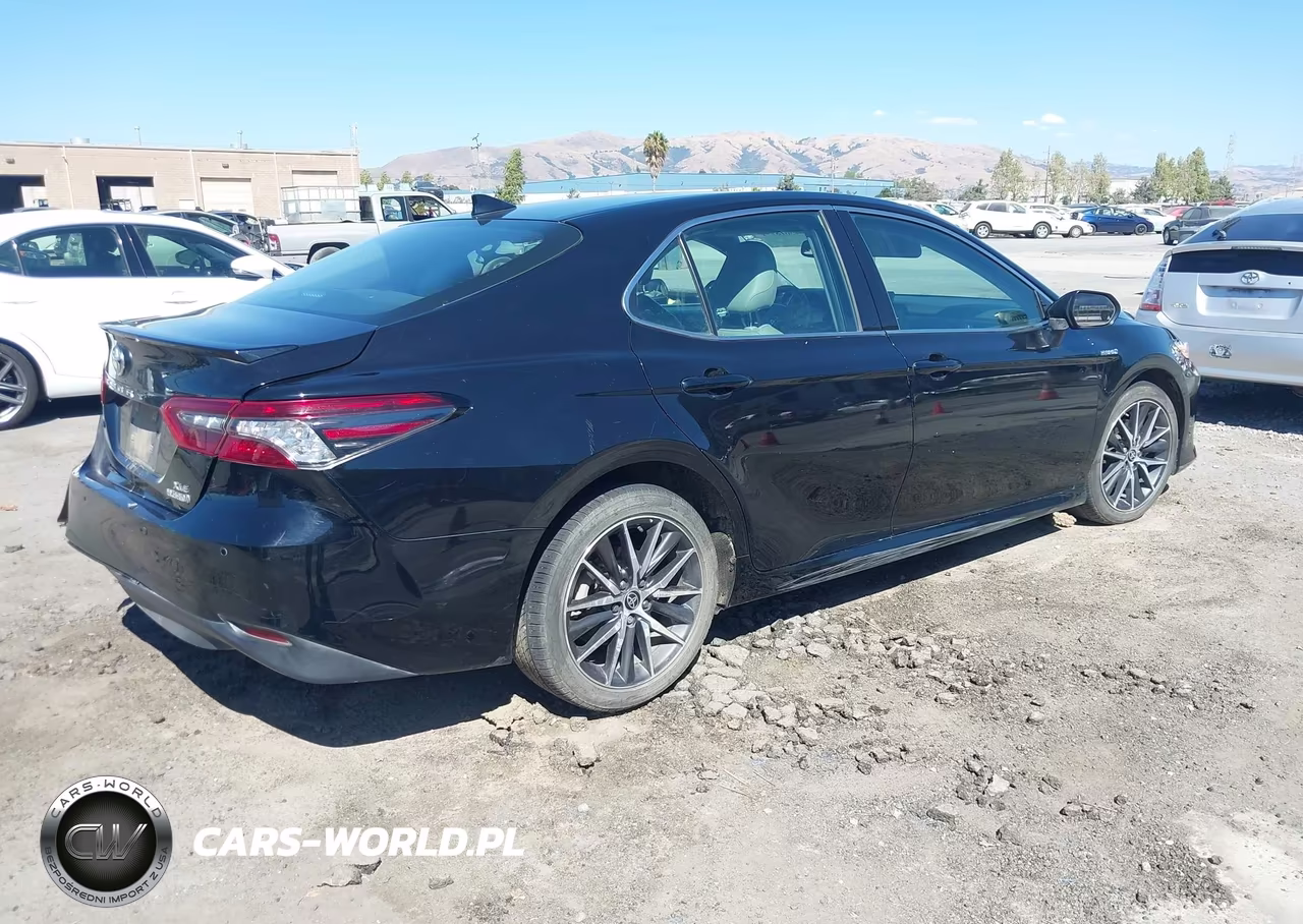 2021 Toyota Camry Xle Hybrid VIN:4T1F31AK9MU021723 - 4