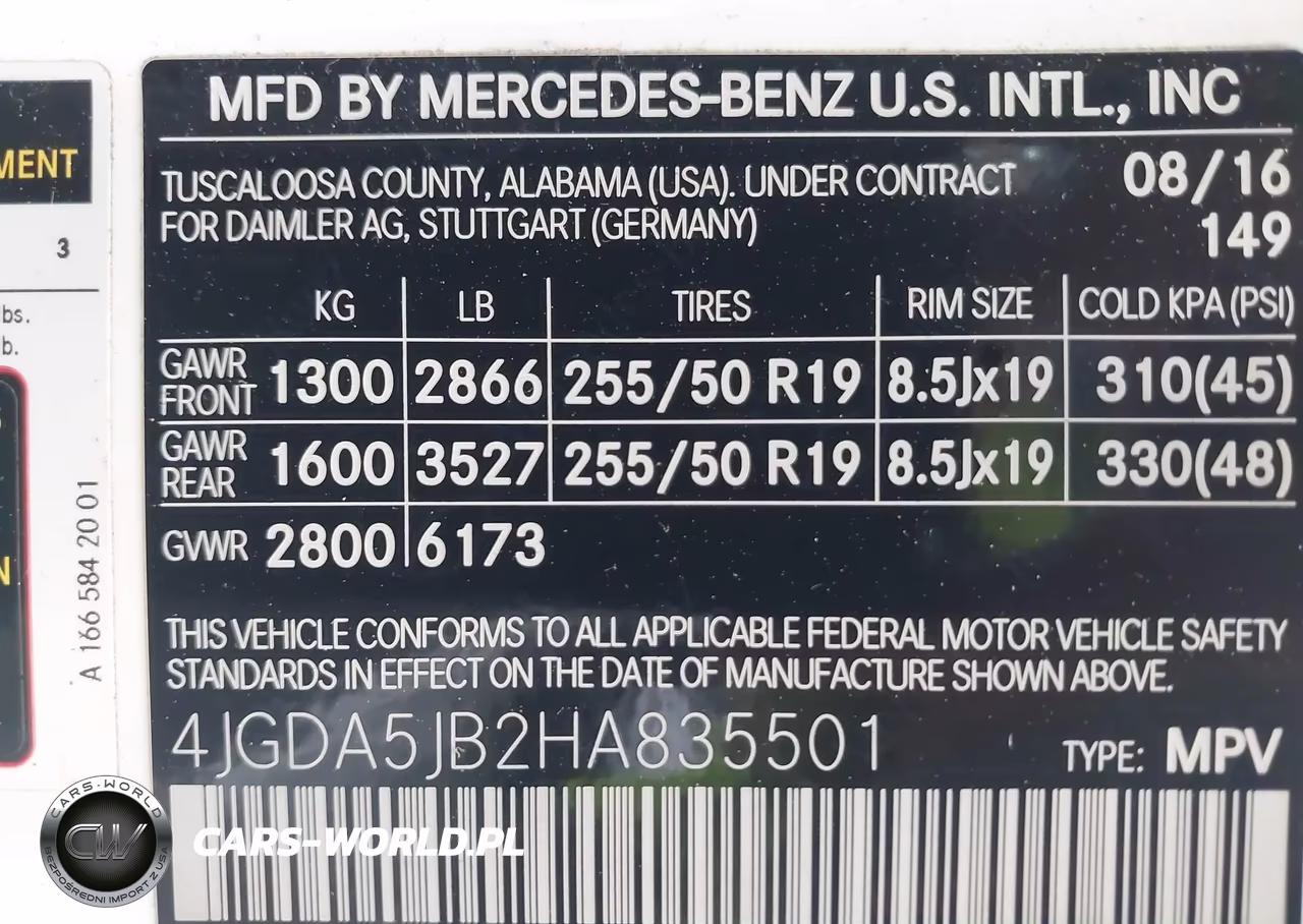 2017 Mercedes-Benz Gle 350 VIN:4JGDA5JB2HA835501 - 9