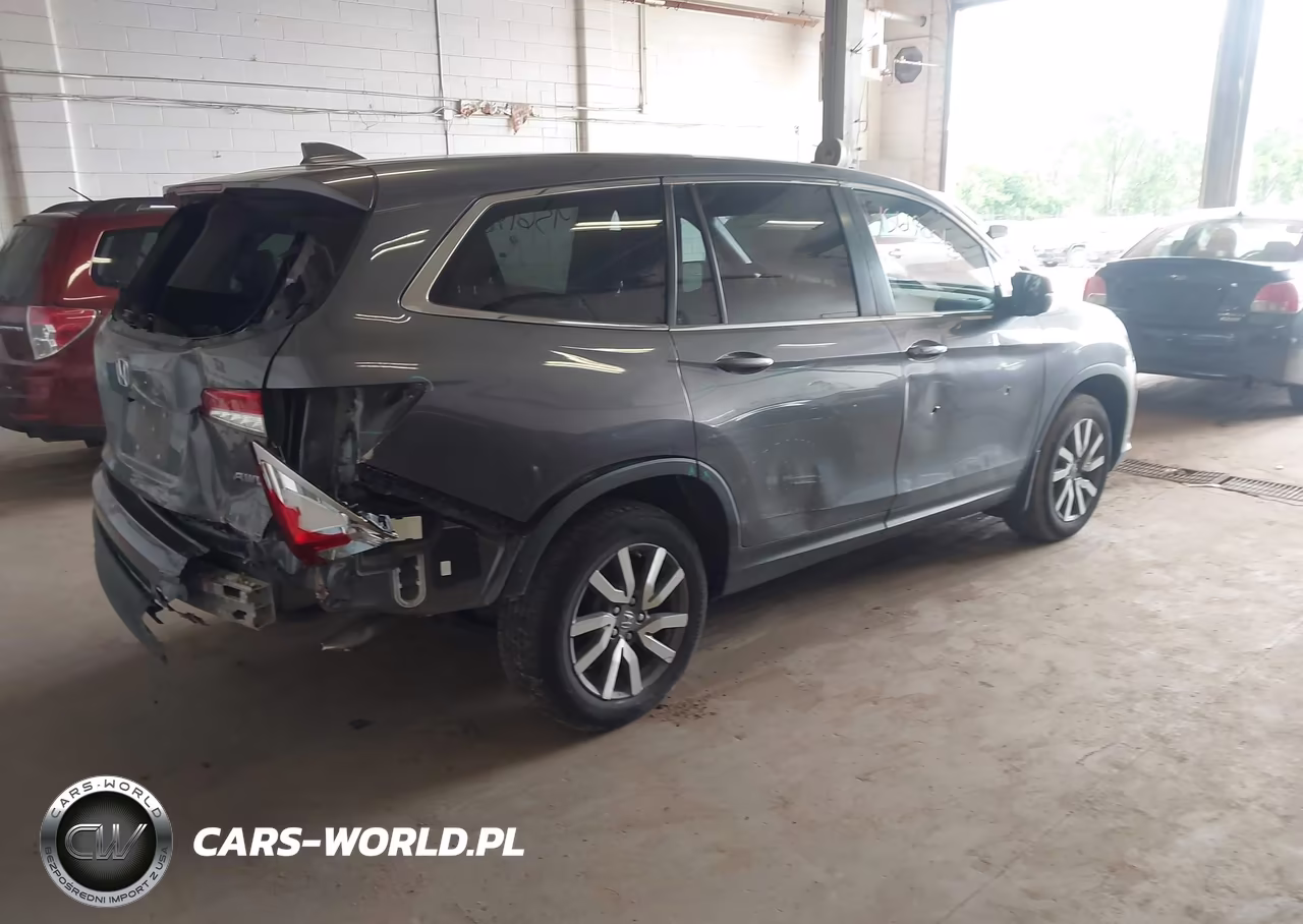 2020 Honda Pilot Awd Ex-L VIN:5FNYF6H54LB069879 - 4