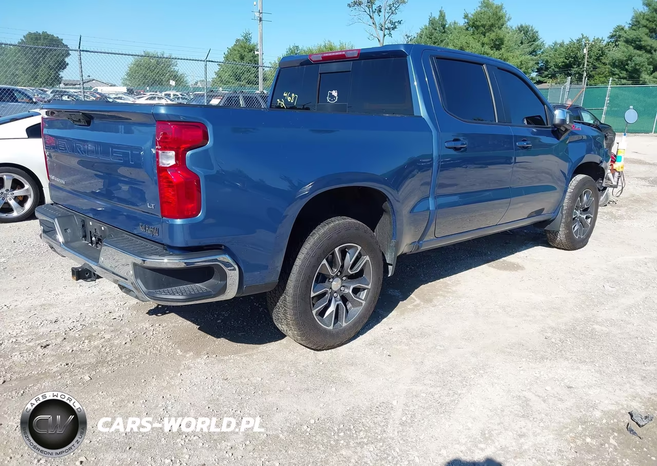 2024 Chevrolet Silverado 1500 4Wd Short Bed Lt VIN:1GCUDDED1RZ324687 - 4