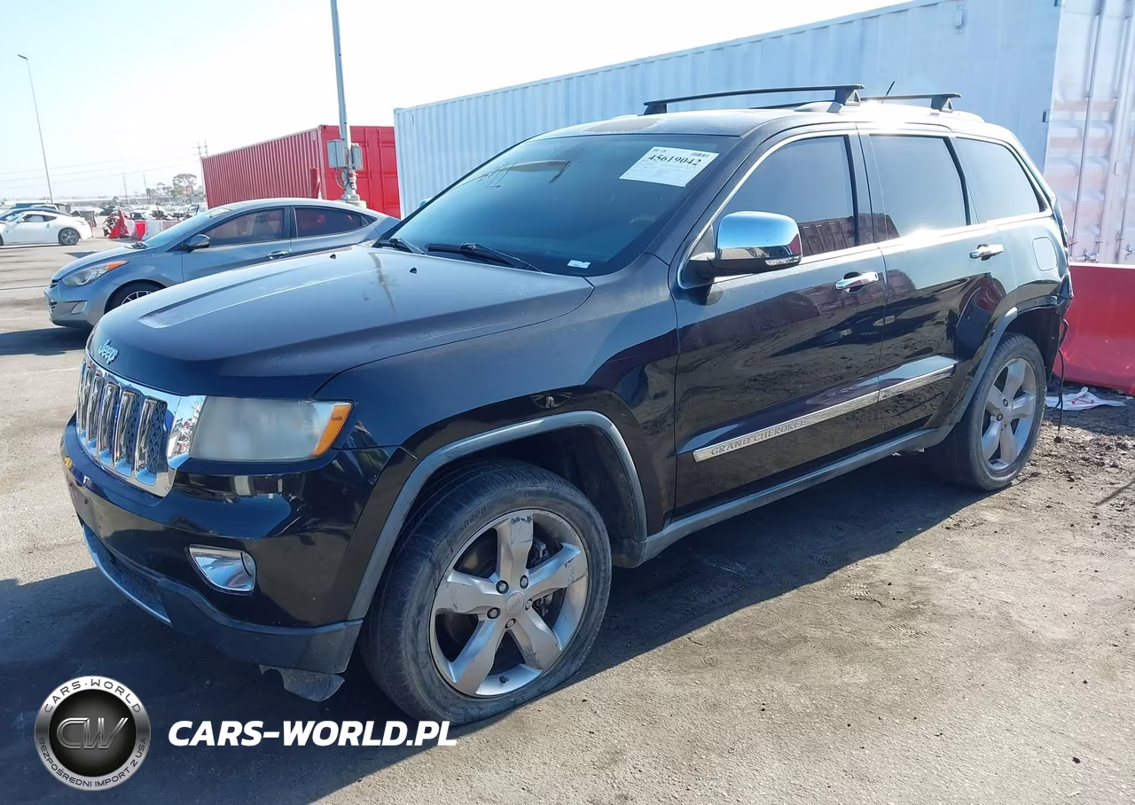 2011 Jeep Grand Cherokee Overland VIN:1J4RR6GT2BC635765 - 2