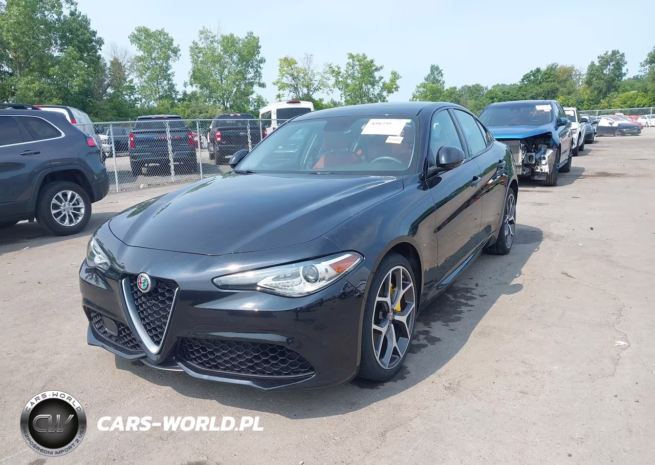 2019 Alfa Romeo Giulia Sport Awd VIN:ZARFANAN4K7606769 - 2