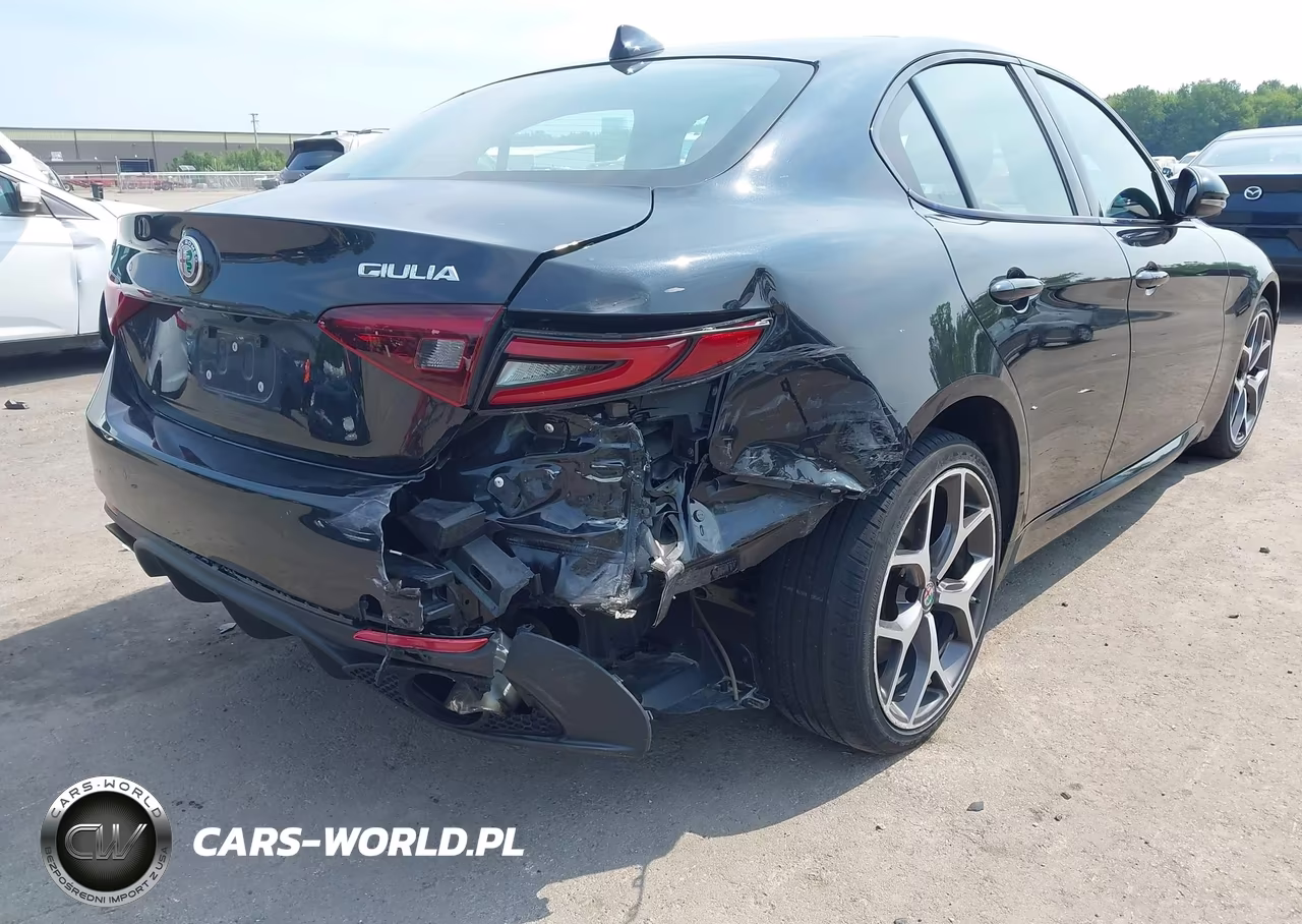 2019 Alfa Romeo Giulia Sport Awd VIN:ZARFANAN4K7606769 - 6