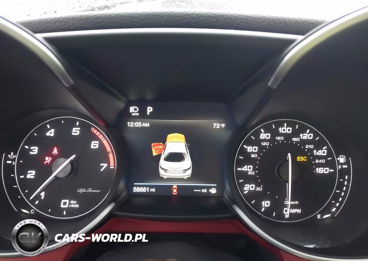 2019 Alfa Romeo Giulia Sport Awd VIN:ZARFANAN4K7606769 - 7