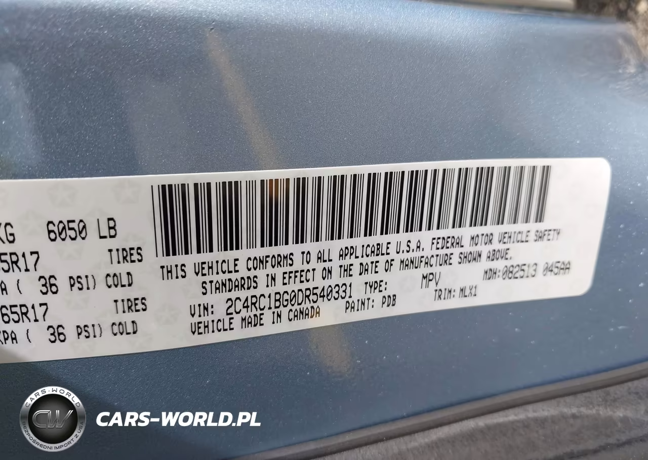 2013 Chrysler Town & Country Touring VIN:2C4RC1BG0DR540331 - 9