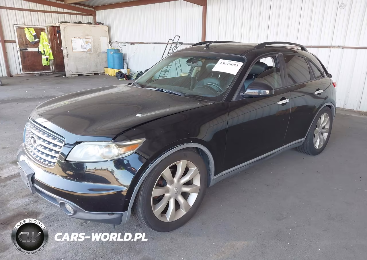2003 Infiniti Fx35 VIN:JNRAS08W13X003704 - 2